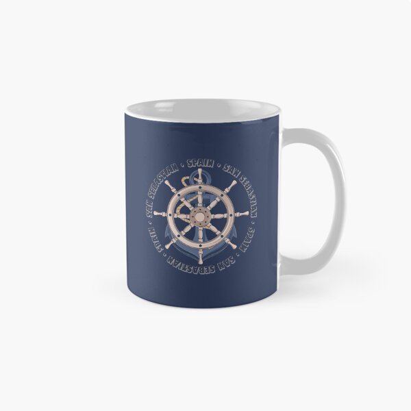 Item preview, San Sebastian Spain Nautical Summer Anchor Design designed and sold by CynthiaGraphics.
