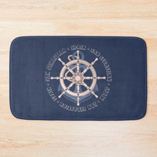 Item preview, San Sebastian Spain Nautical Summer Anchor Design designed and sold by CynthiaGraphics.