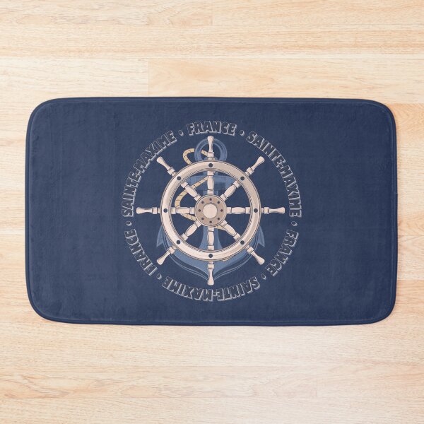 Item preview, Sainte-Maxime France Nautical Summer Anchor Design designed and sold by CynthiaGraphics.