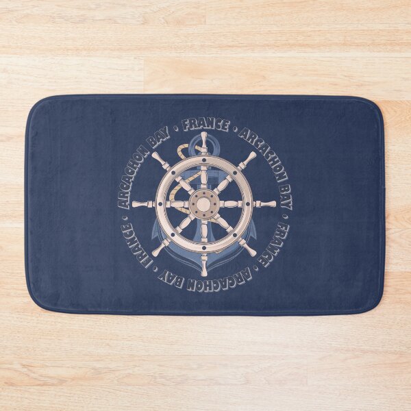 Item preview, Arcachon Bay France Nautical Summer Anchor Design designed and sold by CynthiaGraphics.