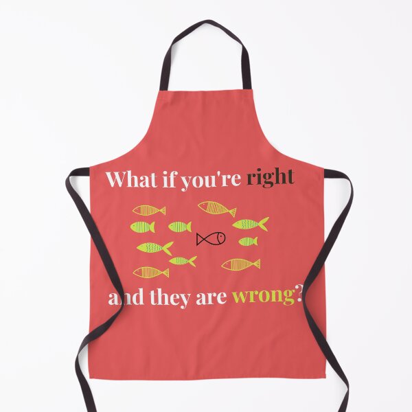 Item preview, What If You're Right And They're Wrong Design designed and sold by KoopTroop ⭐⭐⭐⭐⭐.