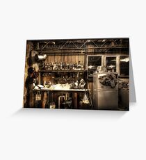A day in the life of a kitchen Greeting Card
