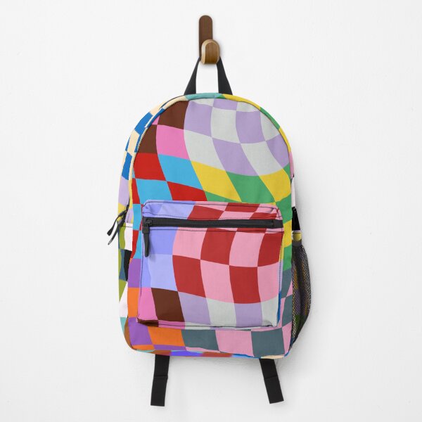 Item preview, wavy colorful checkerboard designed and sold by Charlie Blue.