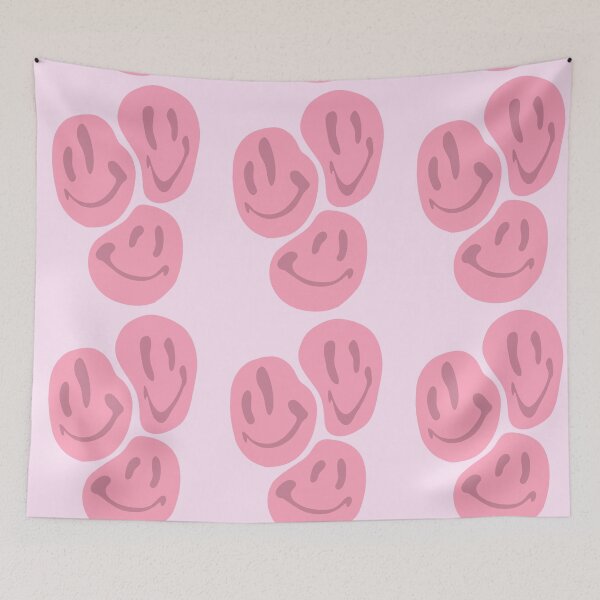 Item preview, Faded smiley face pink designed and sold by LimaCreates.