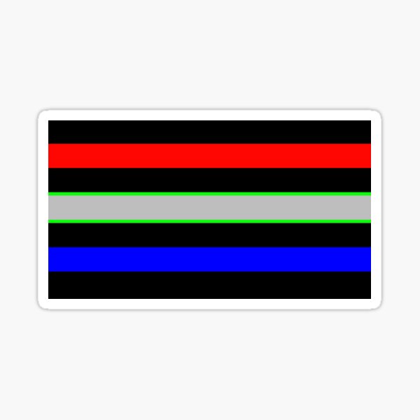 SDSA SPECIAL FORCES FLAG BY STOLEN UNDERGROUND Sticker