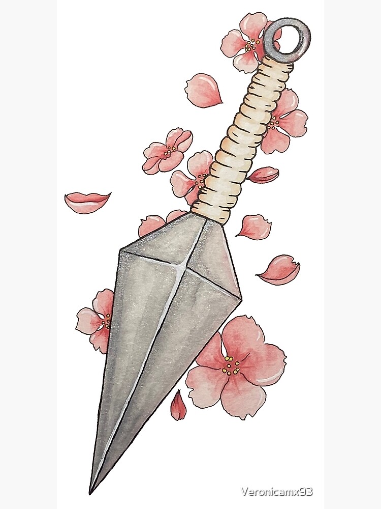 Sakura Kunai  Art Print for Sale by Veronicamx93