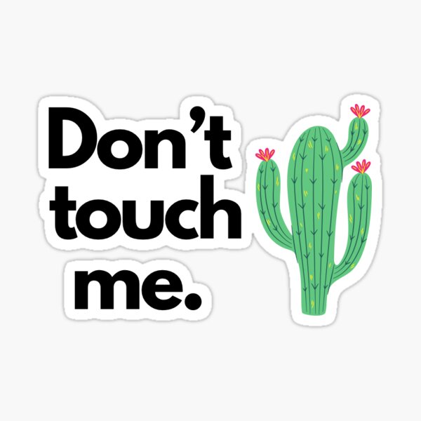 Don 't touch my Bobby Car Voiture Autocollant Sticker Tatouage