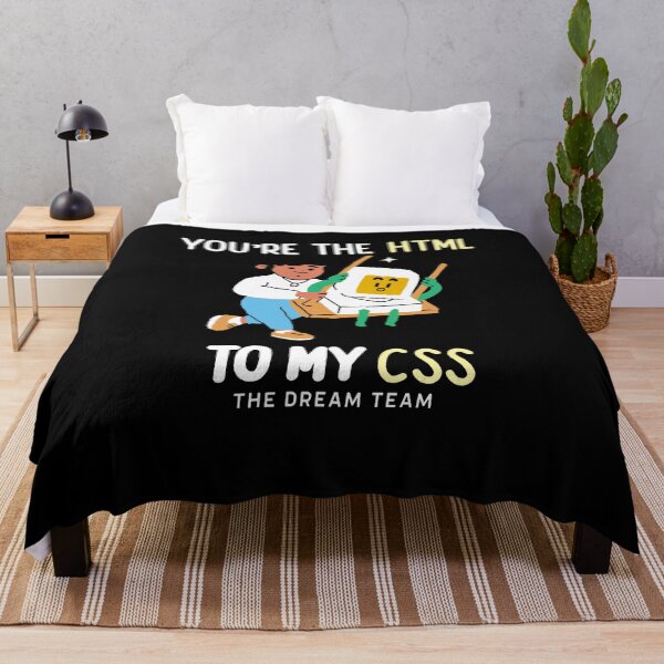 Item preview, You're the HTML to my CSS - Web Development designed and sold by Shirtlify.