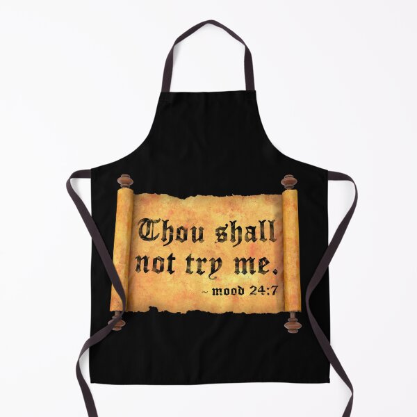 Item preview, Funny Thou Shalt Not Try Me Mom 24 7 Mother Quote designed and sold by david parry.