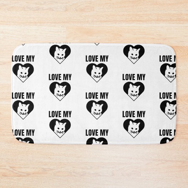 Item preview, LOVE MY CAT designed and sold by mommadids.