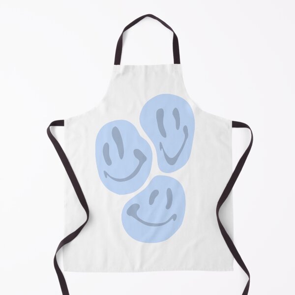 Item preview, Melted smiley face blue designed and sold by LimaCreates.