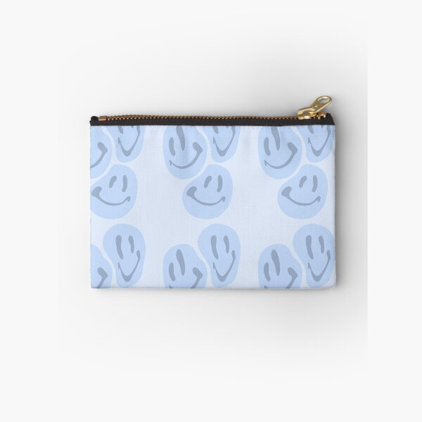 Item preview, Melted smiley face blue designed and sold by LimaCreates.