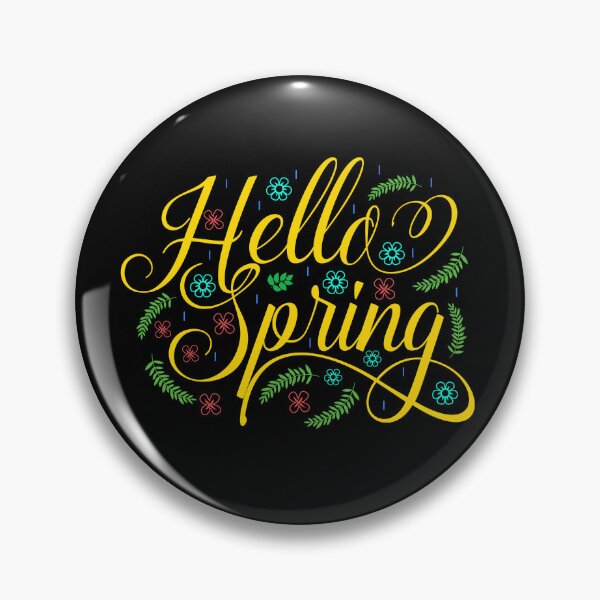 Artikelvorschau, Hallo Frühling Erster Frühlingstag Glückliche Frühlingsblumen entworfen und verkauft von ZiesMerch.