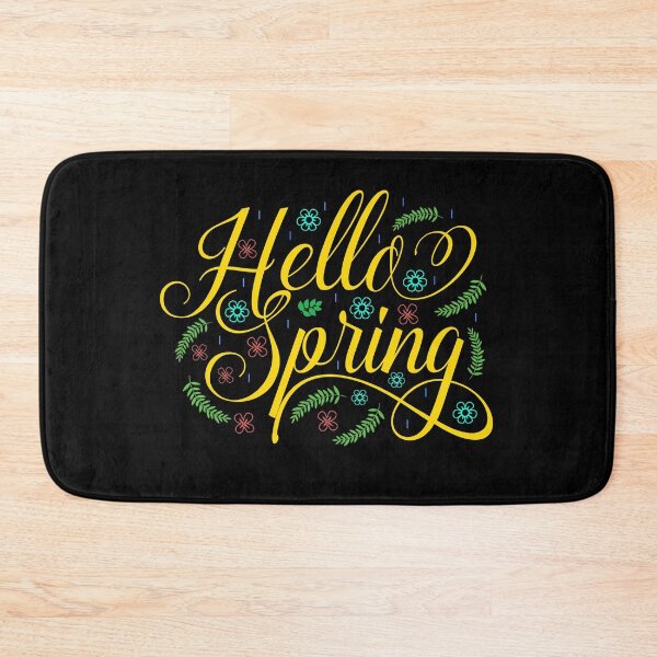 Item preview, Hello Spring First Day Of Spring Happy Spring Flowers designed and sold by ZiesMerch.