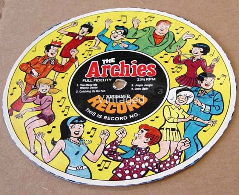"The Archies Cereal Box Record Picture Disc" by Vintaged Redbubble
