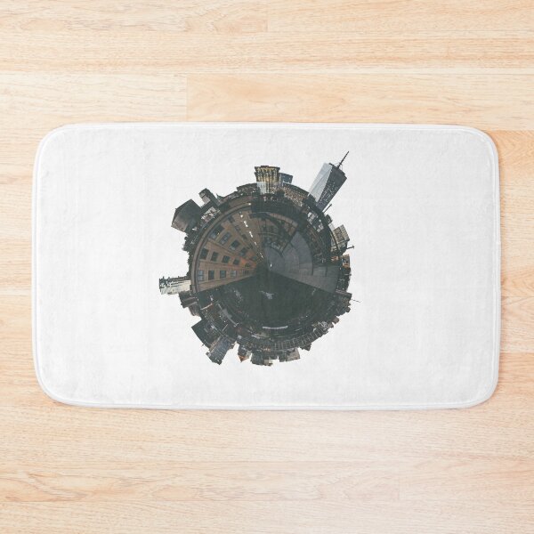 Item preview, New York City Skyline Tiny Planet designed and sold by ErikBPhoto.