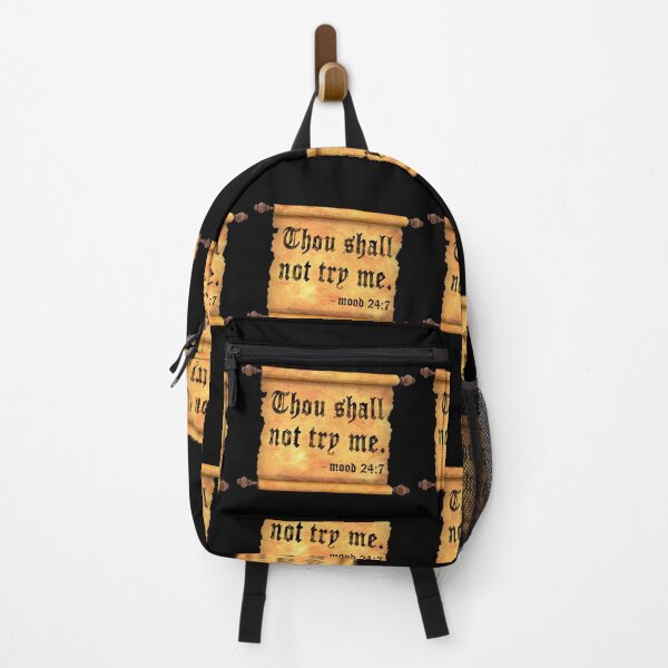Item preview, Funny Thou Shalt Not Try Me Mom 24 7 Mother Quote designed and sold by david parry.