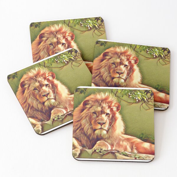 Item preview, Lion Nature Wild Spring Animal Kingdom designed and sold by TheWildFlix.
