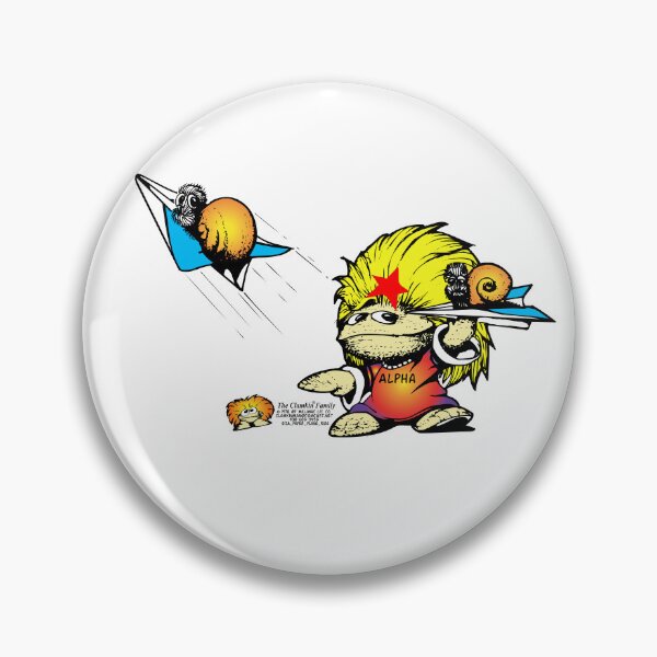 Item preview, Clamkin - Alpha gives Escargo a ride on her paper airplane designed and sold by Bruce Ingrassia.