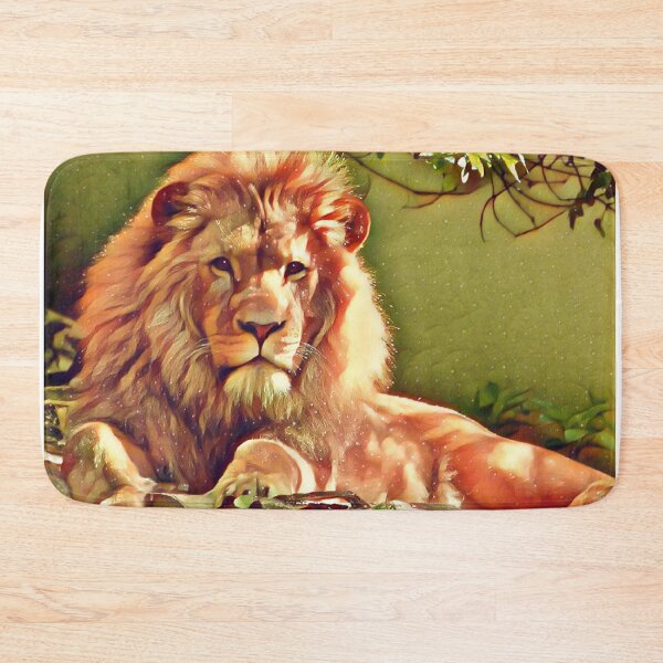 Item preview, Lion Nature Wild Spring Animal Kingdom designed and sold by TheWildFlix.