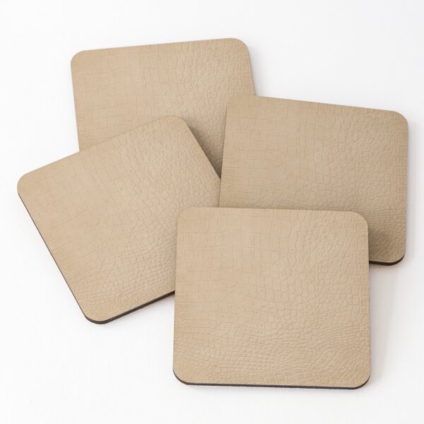 Item preview, Tan faux leather designed and sold by ibelieveimages.