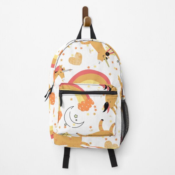 Item preview, Unicorns on the sky with Rainbows (yellow) designed and sold by Dorina Larsdotter.