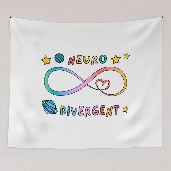 Item preview, NeuroDivergent Autism Acceptance NeuroDivergence designed and sold by Easy-Logo.