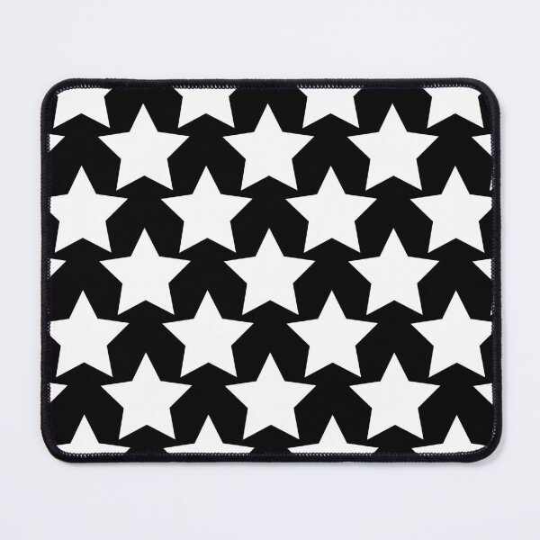 Item preview, Black and white stars geometric design pattern designed and sold by StudioBarcelona.