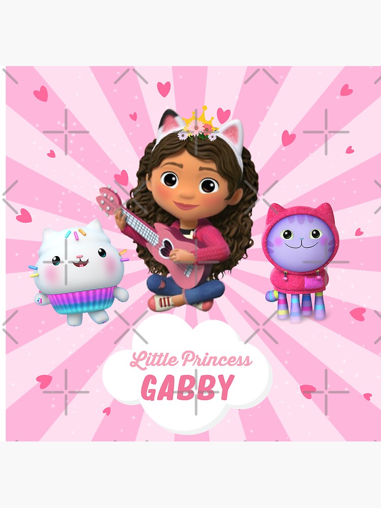 Sweat hoodie Gabby et la maison magique rose fille