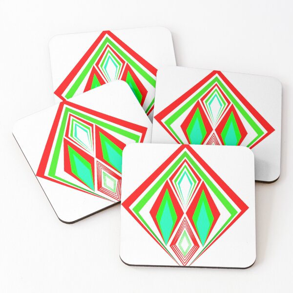 Item preview, red green and blue diamonds designed and sold by Bigrow.