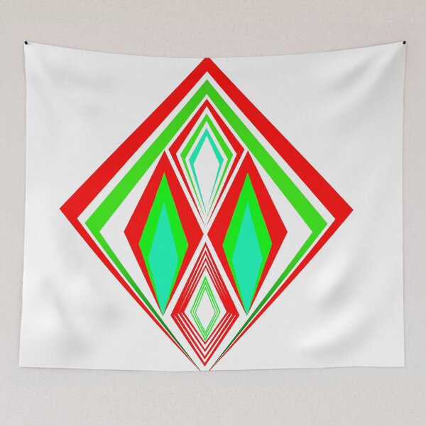 Item preview, red green and blue diamonds designed and sold by Bigrow.