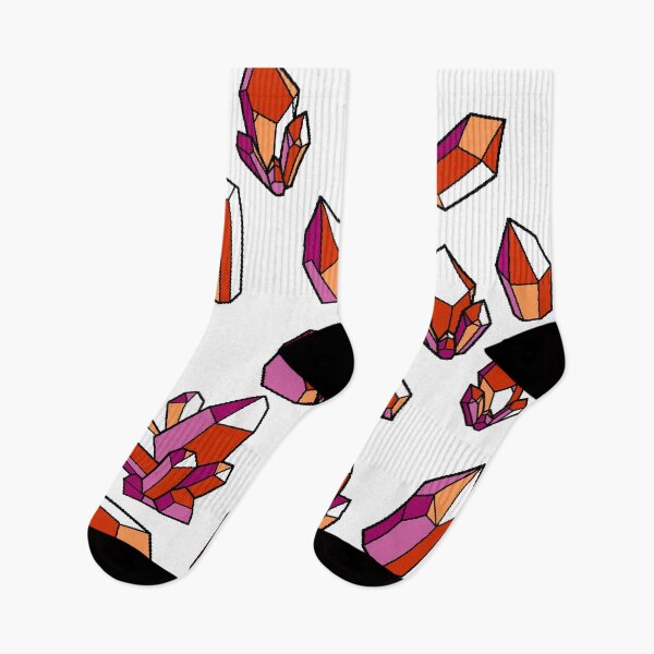 Item preview, Lesbian Pride Flag Crystal Pattern designed and sold by Nixx Riken.