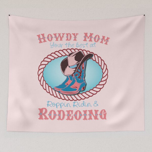 Item preview, Howdy Mom Rodeo Cowgirl designed and sold by OliviaGbyKyro.