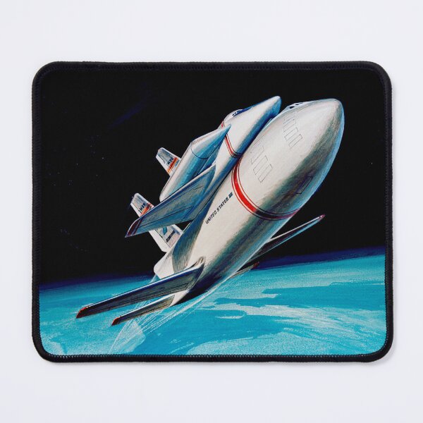 Item preview, Shuttle in Flight - 1971 Concept Art designed and sold by arthook.