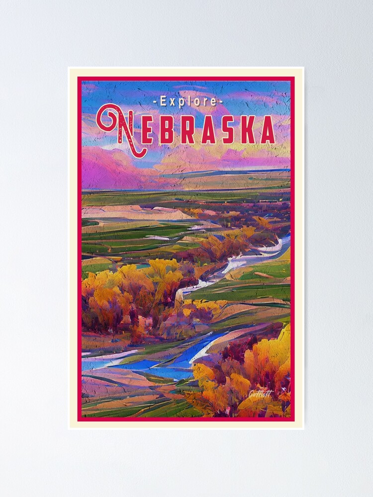 Vintage Fishing Lake McConaughy Ogallala Nebraska Sticker for Sale by  CattlettArt