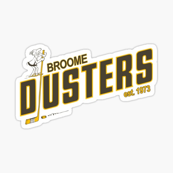 "Broome Dusters Hockey" Sticker by TeeArcade84 Redbubble