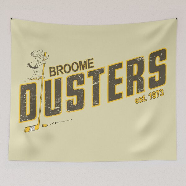 Item preview, Distressed Broome Dusters Hockey designed and sold by TeeArcade84.