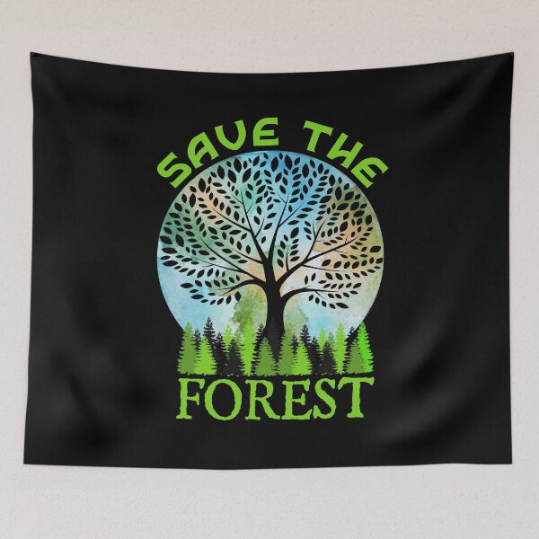 Item preview, Save the Forest, Trees and Earth designed and sold by ACC .