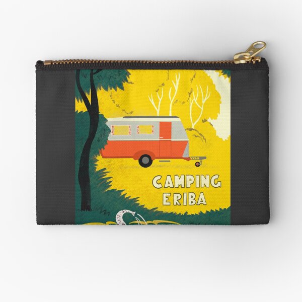 Vista previa del artículo con la obra «Caravana Vintage en Woodland», diseñado y vendido por NattyDesigns.