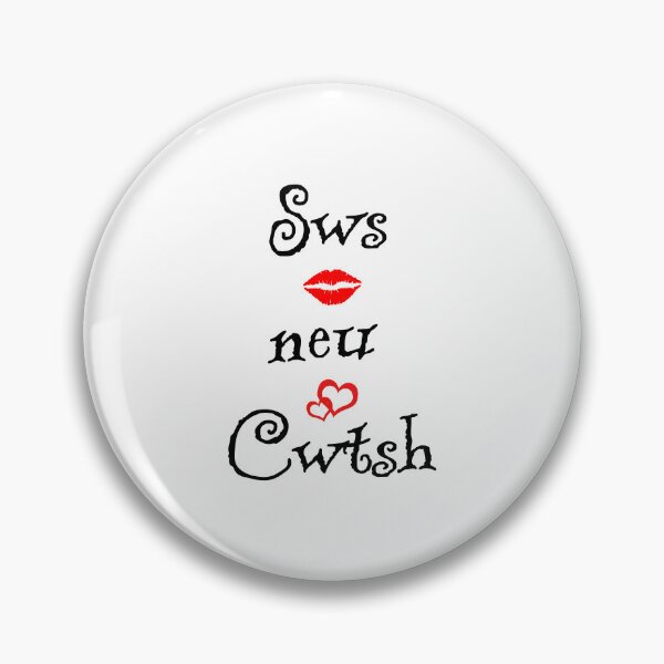 Item preview, Sws neu Cwtsh, Hearts and Lips designed and sold by Aurorapod.