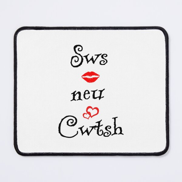 Item preview, Sws neu Cwtsh, Hearts and Lips designed and sold by Aurorapod.