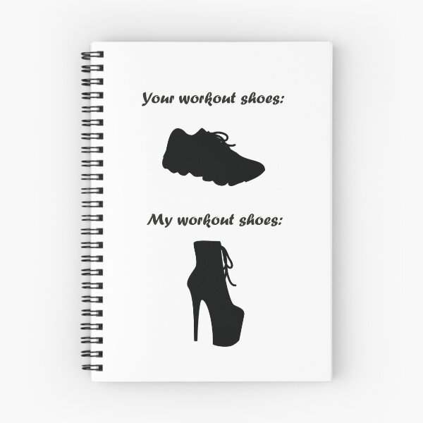 Item preview, My workout shoes black designed and sold by DesignsbyRiikka.