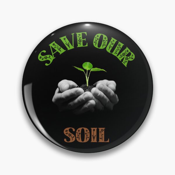 Item preview, SOS Save Our Soil, Earth Awareness designed and sold by WanderTravels.