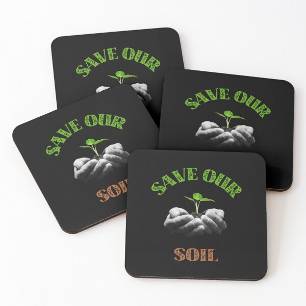 Item preview, SOS Save Our Soil, Earth Awareness designed and sold by WanderTravels.