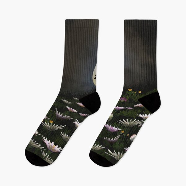 Item preview, Moon Flowers and Hares designed and sold by WildBirdArt.