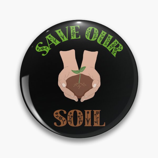 Item preview, SOS Save Our Soil, Earth Awareness designed and sold by WanderTravels.