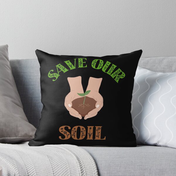 Item preview, SOS Save Our Soil, Earth Awareness designed and sold by WanderTravels.