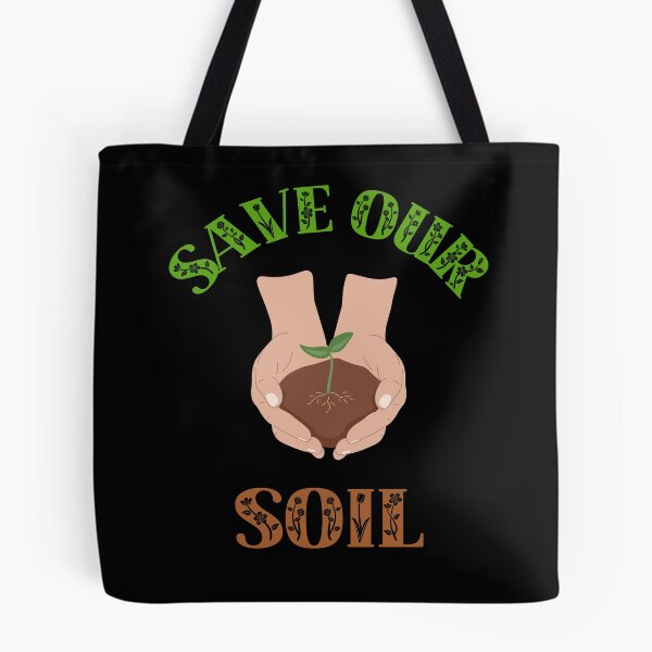 Item preview, SOS Save Our Soil, Earth Awareness designed and sold by WanderTravels.