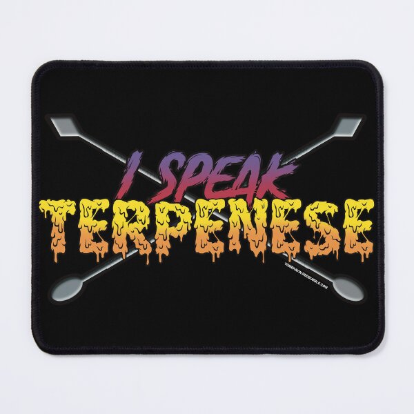 Item preview, I speak Terpenese Young Terps Purple and hot pink Gradient Terpene Dab Art designed and sold by YomeHayin.