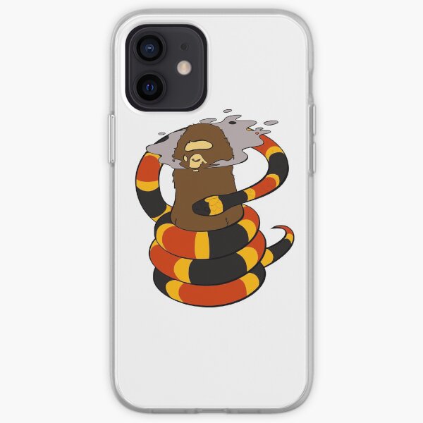 CUSTOM HAND DRAWN BAPE DESIGN SNAKE iPhone Soft Case